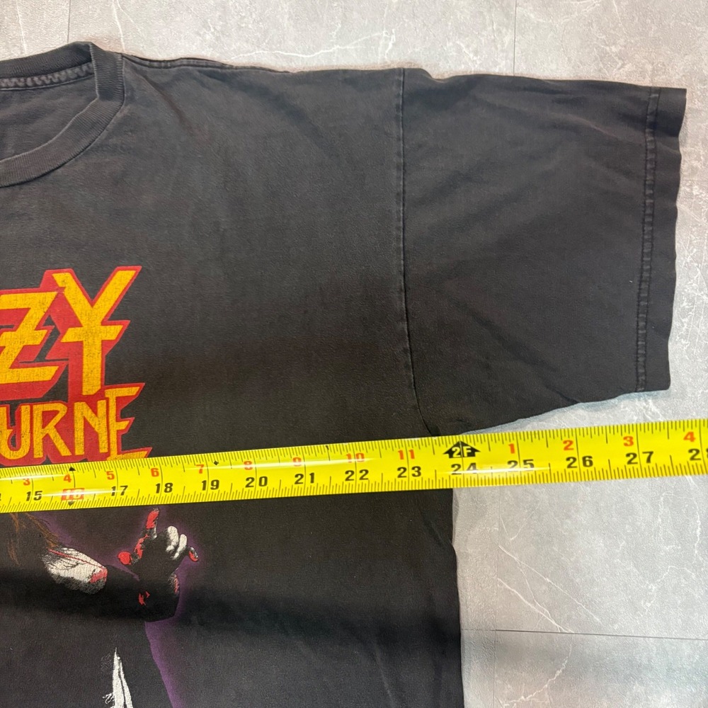 1990's Ozzy Osbourne Diary of a Madman Shirt XL Black Cronies tee - Picture 5 of 5